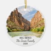 Personalized Big Bend National Park Ornament Texas (Vorne)