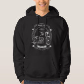 Personalized Biker Winter Hoodie Gift (Vorderseite)