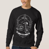Personalized Biker Winter Outfit Sweatshirt (Vorderseite)