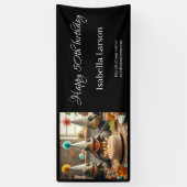 Personalized birthday banner with turtles (Vertikal)