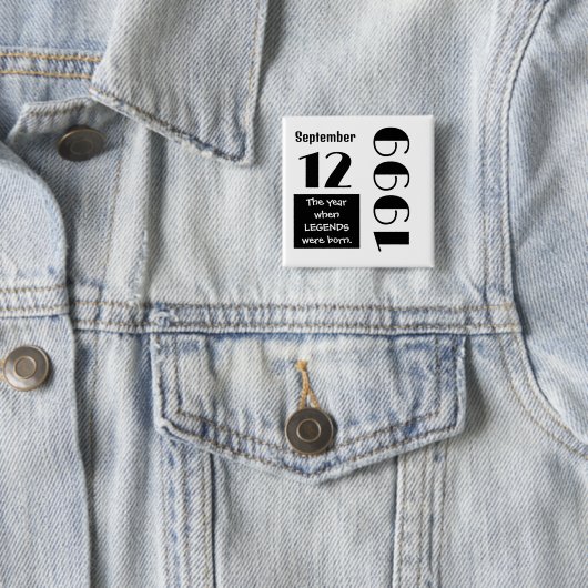 Personalized Birthday Gift Button (Beispiel)