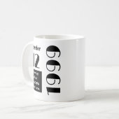 Personalized Birthday Gift  Kaffeetasse (Vorderseite Links)