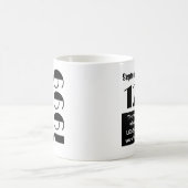 Personalized Birthday Gift  Kaffeetasse (Mittel)