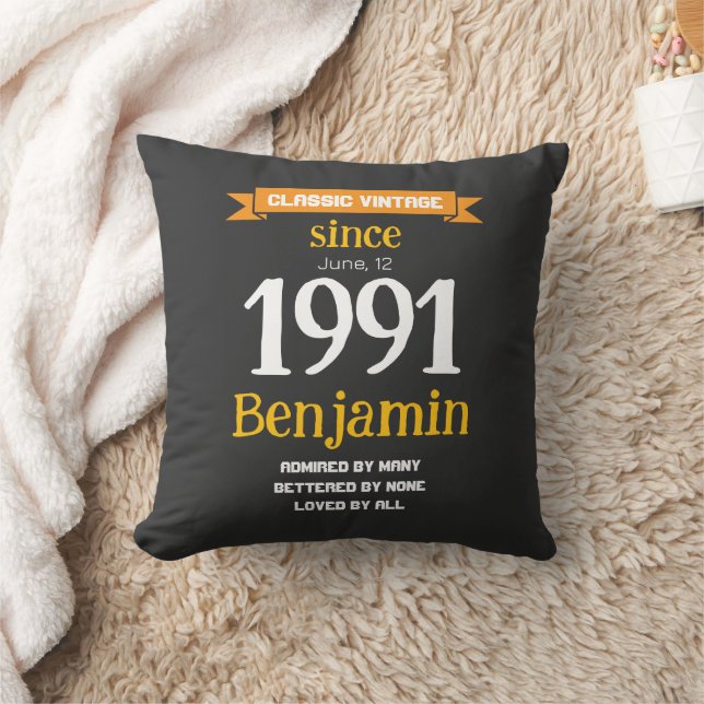 Personalized Birthday Gift Kissen (Decke)