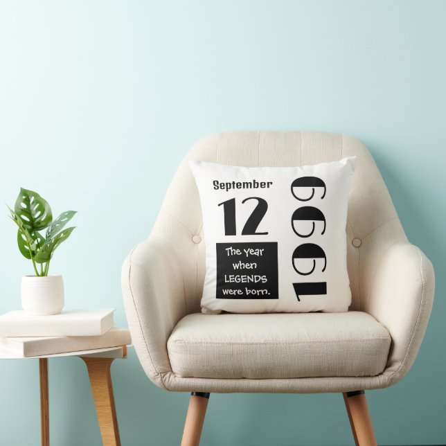 Personalized Birthday Gift  Kissen (Stuhl )
