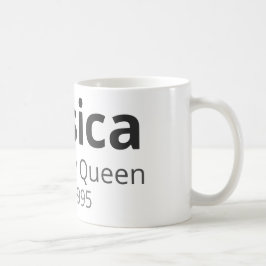 Personalized Birthday Mug – Name, Role & Year Kaffeetasse