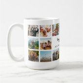 Personalized Birthday Photo Collage Mug Kaffeetasse (Links)