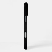 Personalized Black Lab Portrait iPhone Hülle (Rechte Seite)