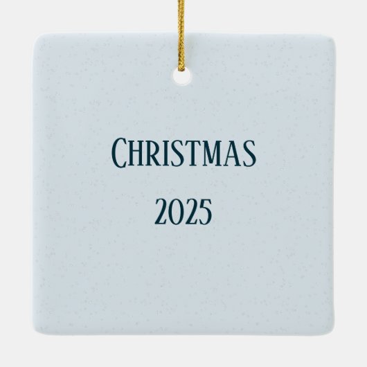 Personalized Black Labrador Retriever Ornament  (Rückseite)