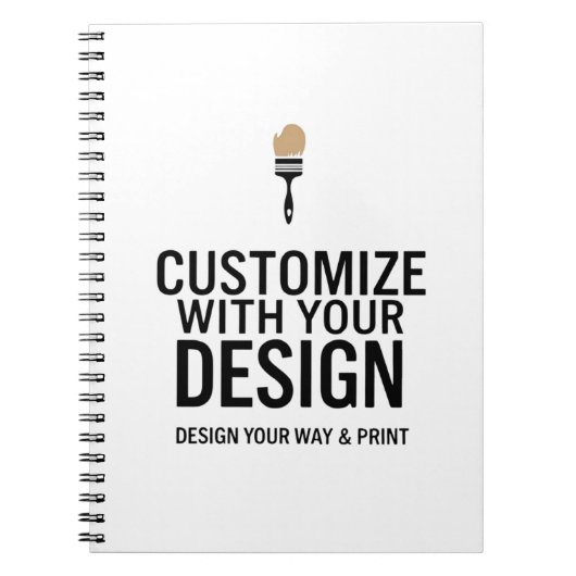 Personalized Blank Company Branded Custom  Notizblock (Vorderseite)