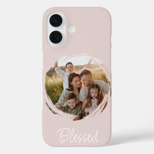 Personalized Blessed Photo Phone Case (Rückseite)