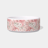 Personalized Bloom Sakura Pink Burgundy Napf (Rechts)