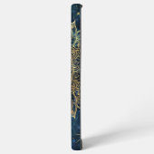 Personalized Blue Celestial Gold Sun Moon Mandala Samsung Galaxy Hülle (Linke Seite)