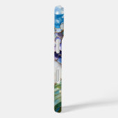 Personalized Blue Hydrangea Phone Case Floral (Rückseite / Rechts)