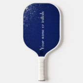 Personalized Blue Pickleball Paddle (Vorderseite)