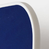 Personalized Blue Pickleball Paddle (Linke Seite)