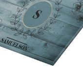 Personalized Bluewood Kitchen Cutting Board Schneidebrett (Ecke)
