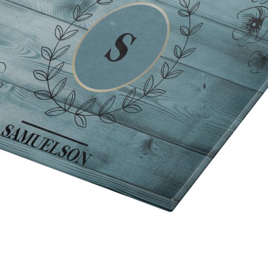 Personalized Bluewood Kitchen Cutting Board Schneidebrett (Ecke)