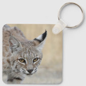 Personalized Bobcat Keychain - Add Your Name Schlüsselanhänger (Rückseite)