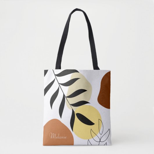 Personalized Boho Tote Bags Tasche (Vorderseite)