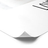 Personalized Bonus Dad Photo | Custom Step Dad Poster (Ecke)