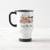 Personalized Book & Coffee Day Mug – Custom Name  Reisebecher (Links)