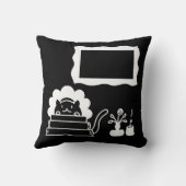 Personalized Book Titles and Picture Frame Kissen (Rückseite)