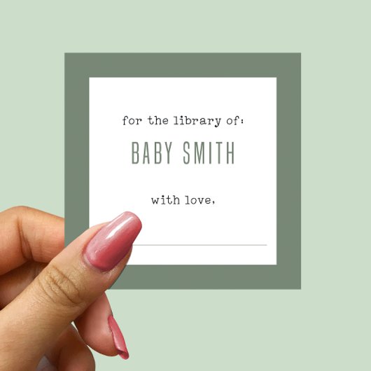 Personalized Bookplate Stickers Aufkleber