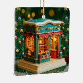Personalized Bookstore Christmas Ornament (Rechts)