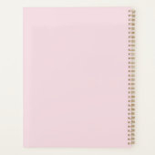 Personalized Boss Girl Planner - Colorful Planer (Rückseite)