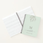 Personalized Botanical Sage Gratitude Journal Notizblock (Innenseite)