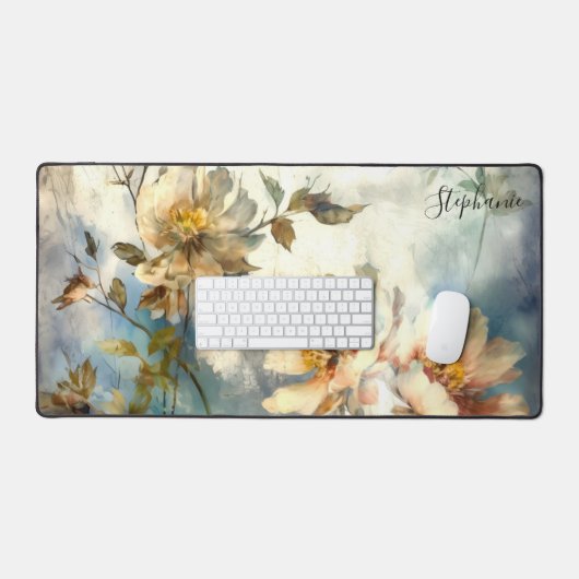 Personalized Botanical Workspace Schreibtischunterlage (Tastatur & Maus)