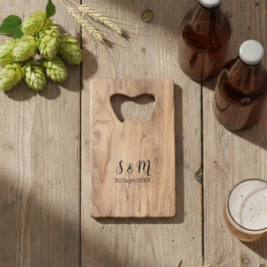 Personalized Bottle Opener – Custom Beer Opener Geldbeutel Flaschenöffner