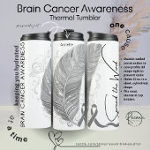 Personalized Brain Cancer Awareness Thermosbecher