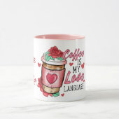 Personalized Bride & Groom Names Newlyweds Elegant Tasse (Zentrum)