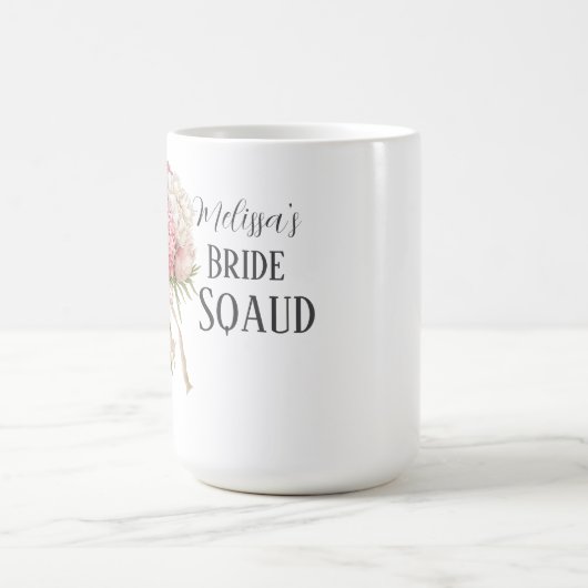 Personalized Bride Squad Coffee Mug Kaffeetasse (Mittel)
