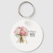 Personalized Bride Squad Keychain Schlüsselanhänger (Vorderseite)