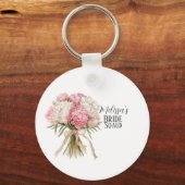 Personalized Bride Squad Keychain Schlüsselanhänger (Rückseite)