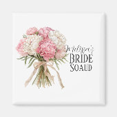 Personalized Bride Squad Magnet (Vorne)