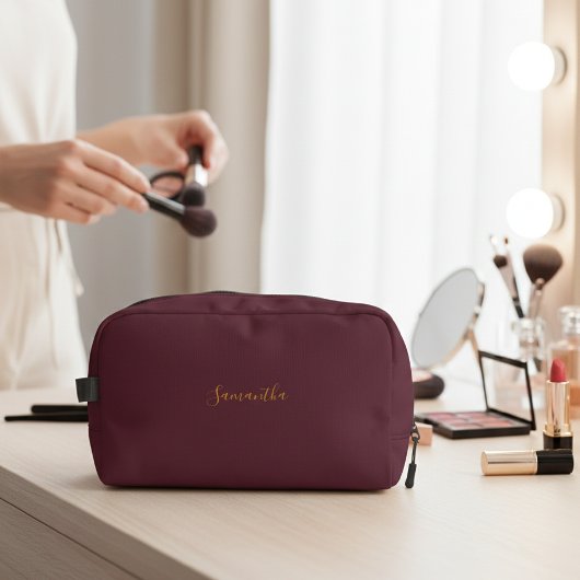 Personalized Bridesmaid Makeup Bag Waschbeutel