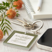 Personalized Bridesmaid  Schlüsselanhänger (Vorderseite rechts)