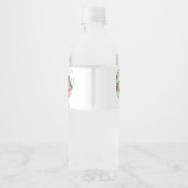 Personalized Bridesmaids water bottle label Wasserflaschenetikett (Rückseite)