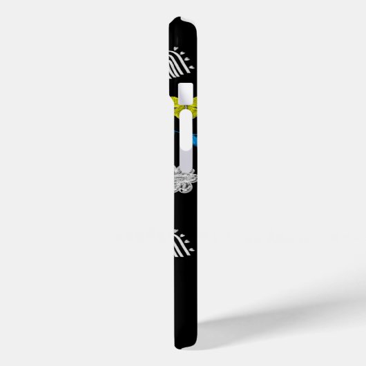 Personalized Bright Butterfly & Sunshine Pattern Case-Mate iPhone Hülle (Rückseite / Links)