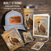 Personalized Built Strong Notebook for Men Notizblock