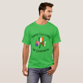 Personalized Bulgaria Ireland USA Shamrock Men's T-Shirt (Vorne ganz)
