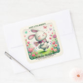 Personalized Bunny Baby Shower Stickers (Umschlag)