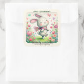 Personalized Bunny Party Stickers (Tasche)