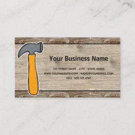 Personalized Business Cards - Handyman Visitenkarte