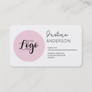 Personalized Business Cards with Logo & Social Visitenkarte