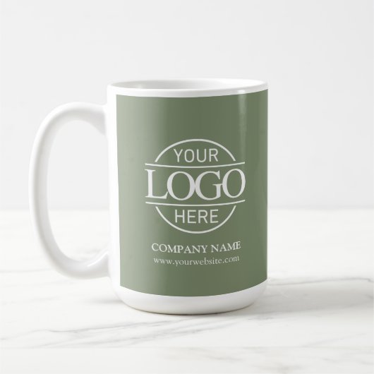Personalized Business Logo Custom Company Gift Kaffeetasse (Links)